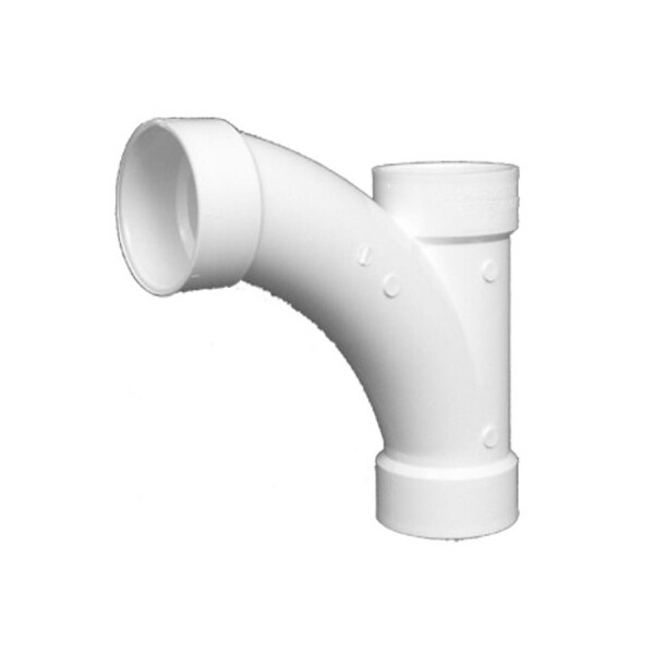 Charlotte Pipe And Foundry 3 DWV Comb Tee Wye PVC 00501 1000HA - main